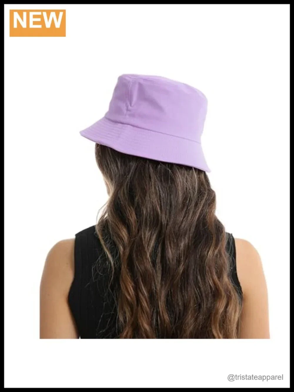 Women's Solid Cotton Bucket Hat UPF 50+ Summer Beach Sun Hat Packable